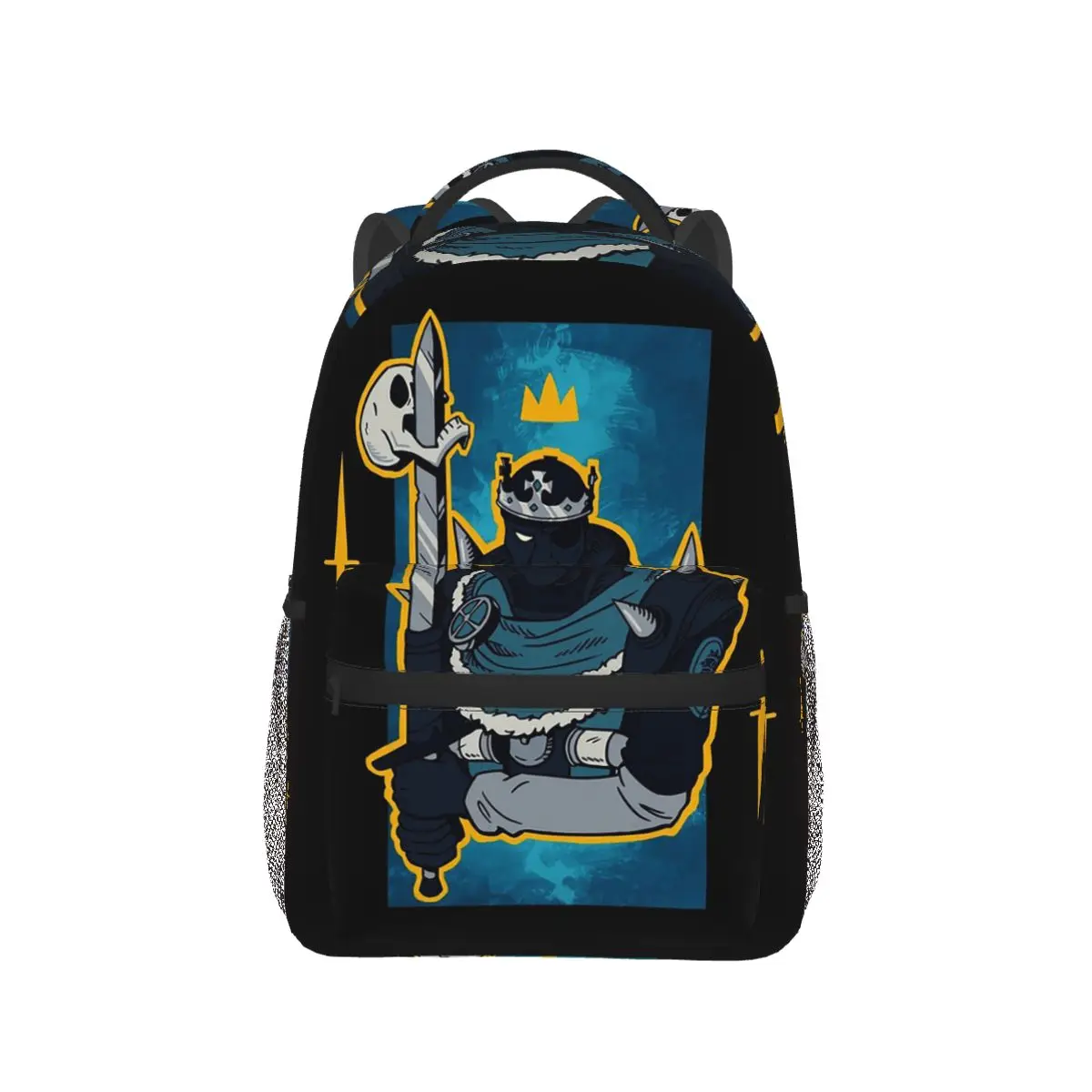 Demoknight - Team Fortress Student Backpack School Bag Hiking Travel Daypack for Boys Girls Fashion Bookbag Shoulder Bags