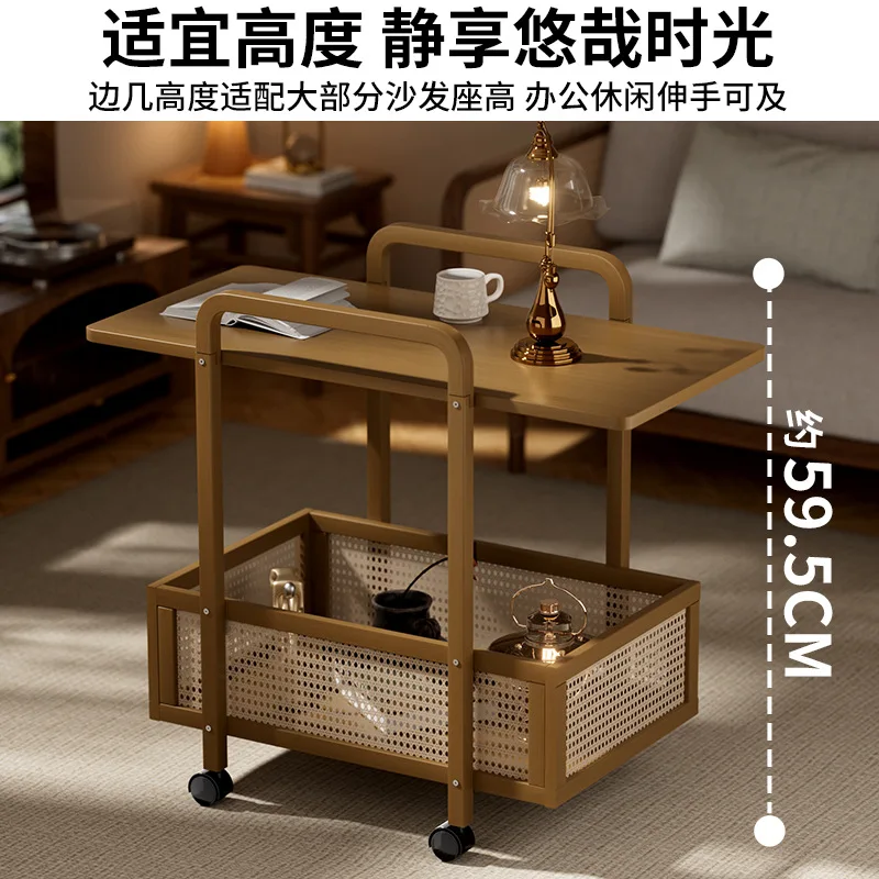 

Coffee table living room household folding small apartment solid wood antique sofa small multi-functional coffee table