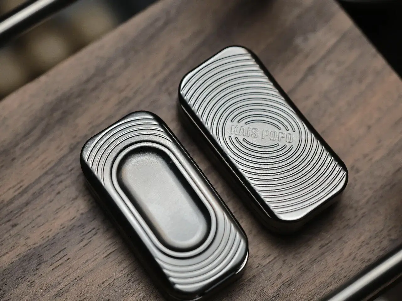 Spot KAiS POPO Sugar Machinery Push Card POPOedc Push Card Sprocket Fidget Spinner