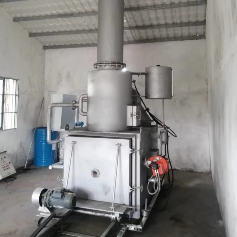 Animal Incinerator 3T E Pyrolysis Gasification Efficient Animal Body Cremation Machine Commercial Sale Support Custom