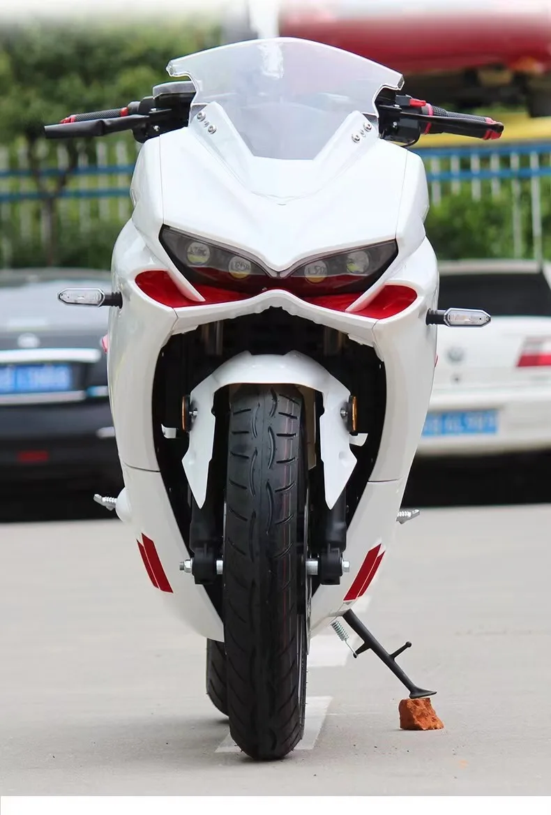 كاليكو دراجة نارية سباق كهربائية عالية السرعة للطرق الوعرة 72 فولت مخصصة مع نطاق 200 كيلومتر #3