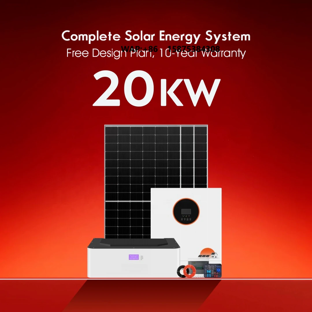 

Free Design Plan 10kW 20kW 30kW Off Grid Solar Power System and Hybrid Solar System With Lithium Battery