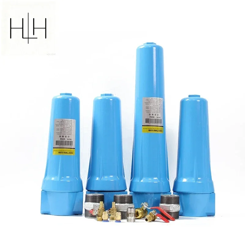 HLH QPS 015/024/032/060/090/120/150 Precision Filter Dryer Air Compressor Electric Line Oil Water Separator HD20B