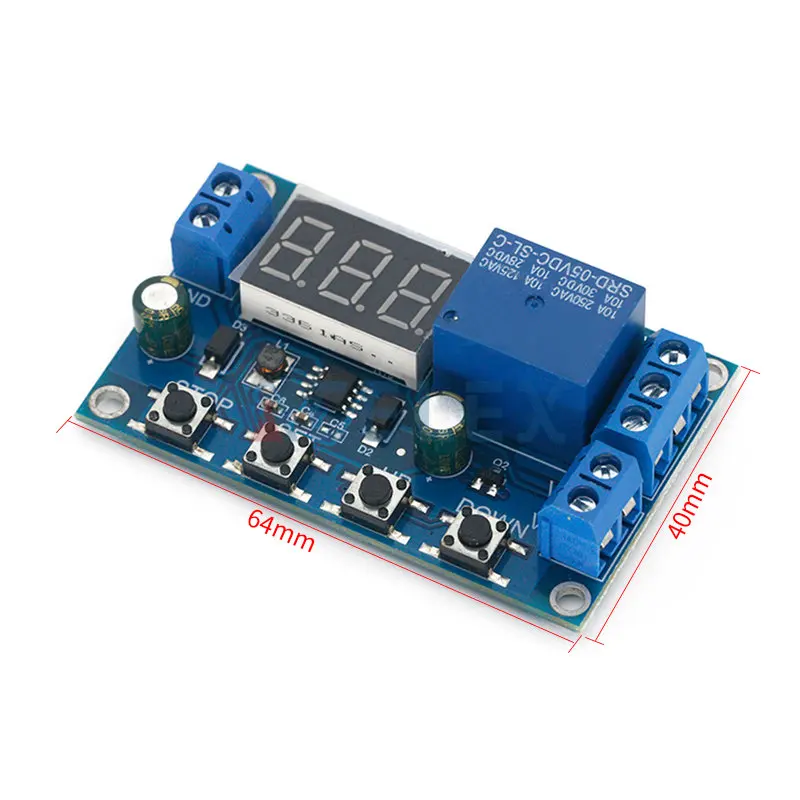 DC 6-40V Battery Charger Discharger Control Switch Undervoltage Overvoltage Protection Board Auto Cut Off Disconnect Controller