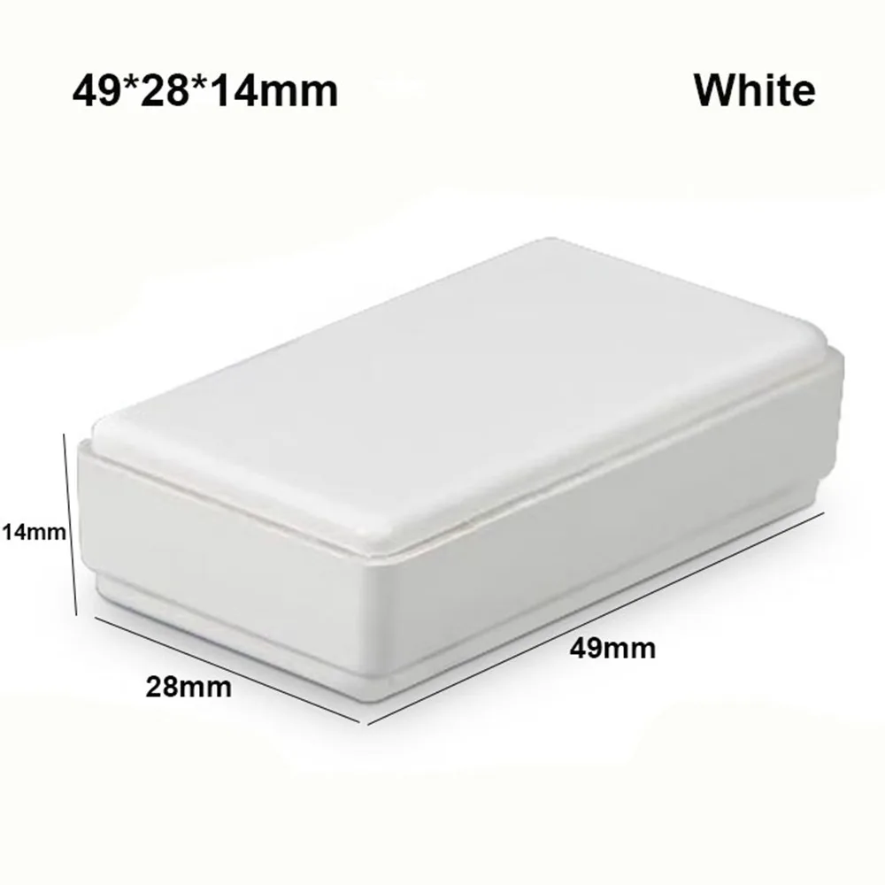 High Quality ABS Plastic Enclosure Project Box Black White Waterproof Storage Case 10 Styles DIY Housing Instrument Case