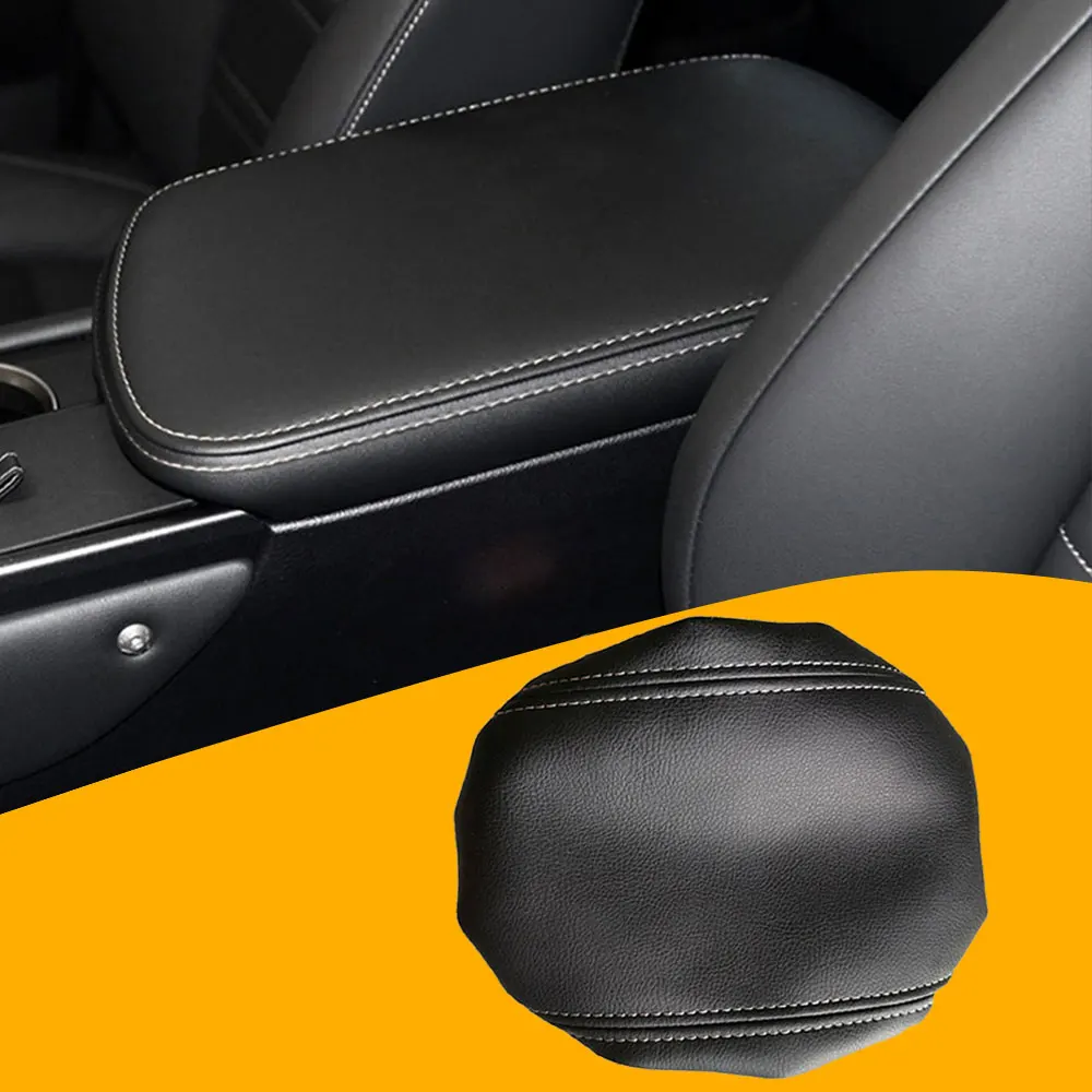 Image 6: Boîte de rangement en cuir pour accoudoir central, housse de protection et décoration pour Lexus NX 300h 200t 200, accessoires intérieurs de voiture 2015-2021