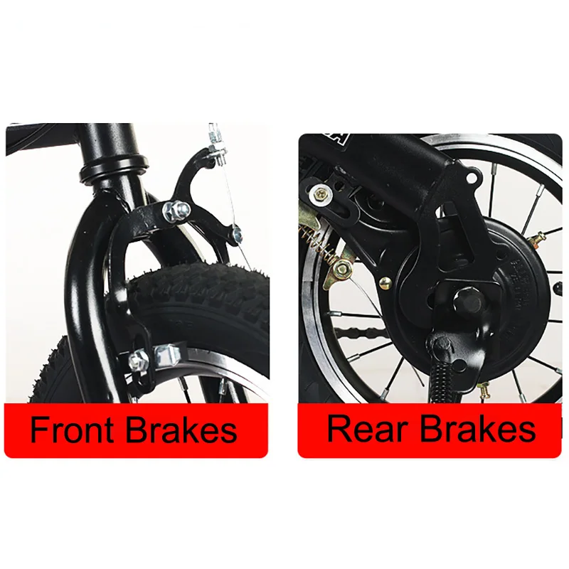 12-inch Mini Installation-free Folding Bicycle For Women Ultra-light And Portable For Adults And Men To Ride A Single Bicycle