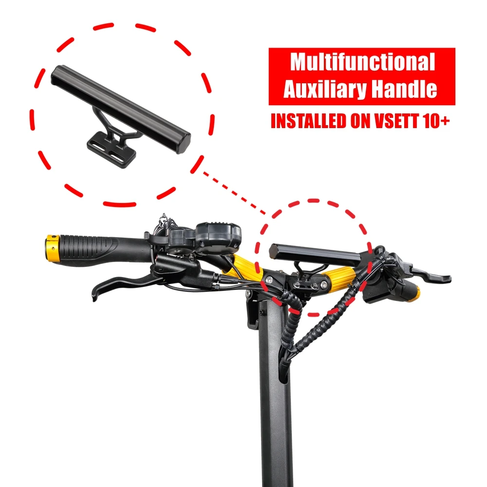 Multifunctional Auxiliary Rack for Electric Scooter VSETT ZERO DUALTRON KAABO Bicycle Extra Bar Light Bracket Horn Holder MACURY