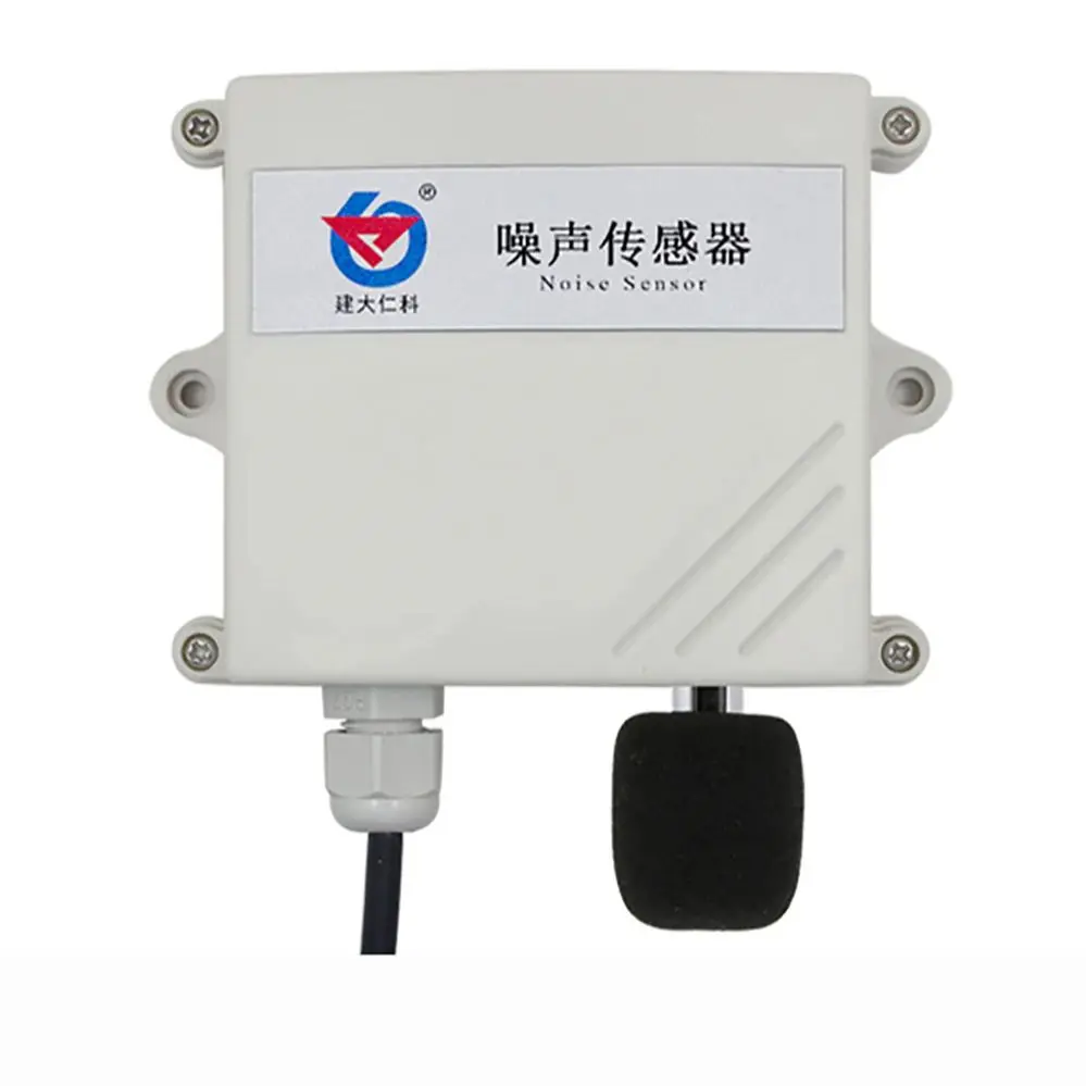 

Environmental Noise Online Meter Noise Sensor Transmitter Decibel Detector 30-120DB Sound Level Tester RS485 4-20mA 0-5V 0-10V