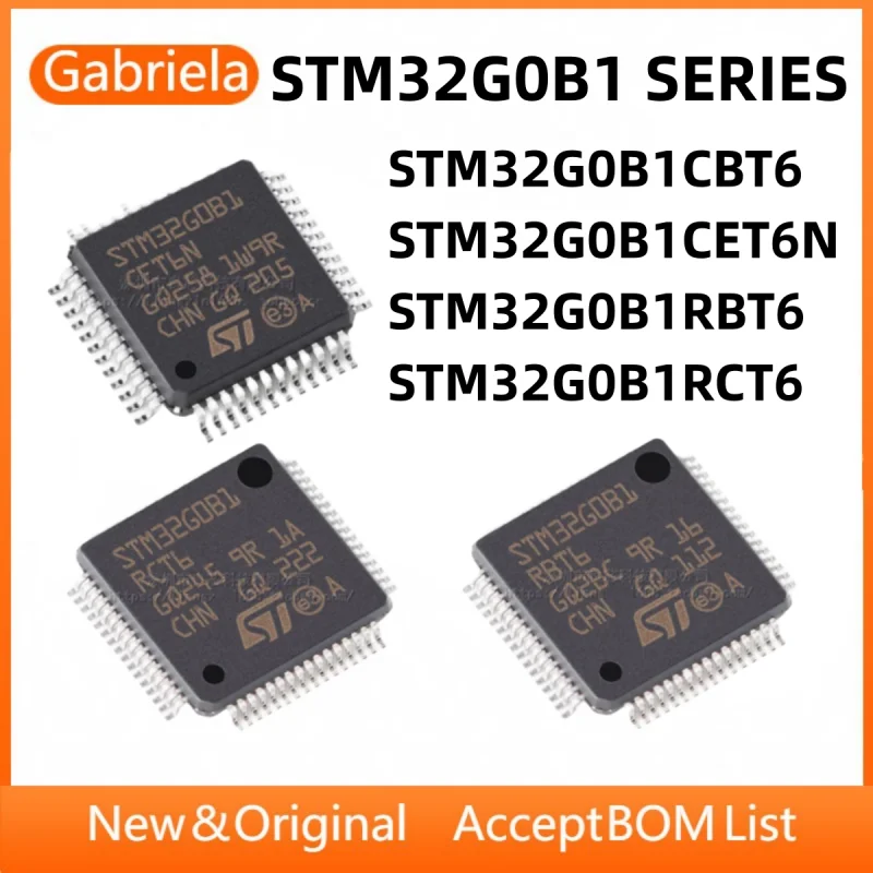 

Оригинальный оригинальный микроконтроллер STM32G0B1CBT6 STM32G0B1CET6N STM32G0B1RBT6 STM32G0B1RCT6 IC