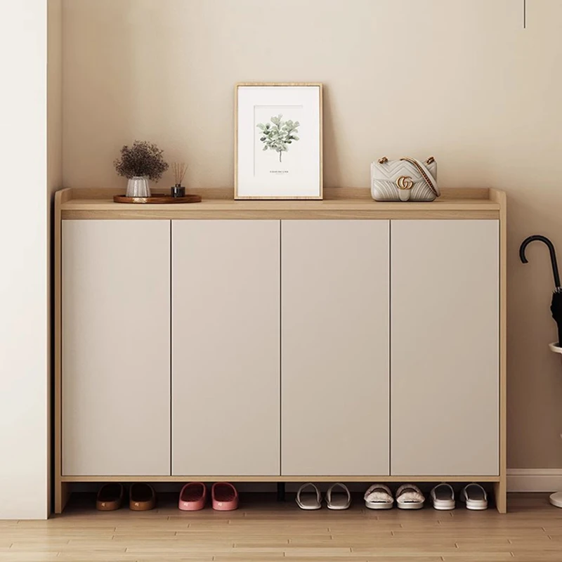 

Organizer Display Shoe Cabinet Living Room Entrance Hall Mobile Slippers Vertical Shoe Shelf Modern Archivadores Home Furniture