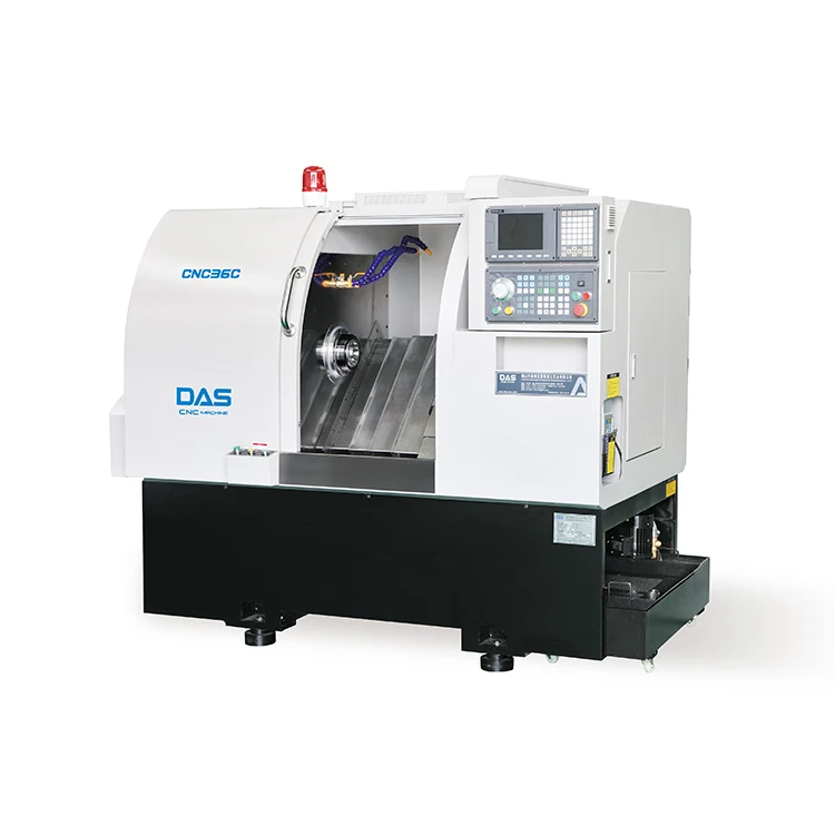 DAS 36C Automatic High Precision Metal Slant Bed CNC Lathe Hine