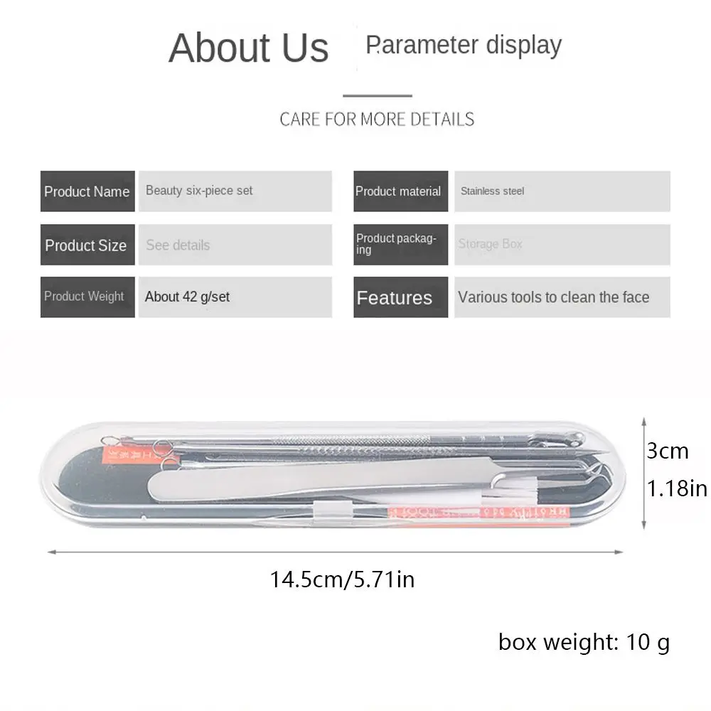 초미세 셀 여드름 블랙헤드 클립, 노력 절약, 빛 무게추 여드름 바늘 제거 도구, 스테인레스, 사용하기 쉬운 여드름 트위저