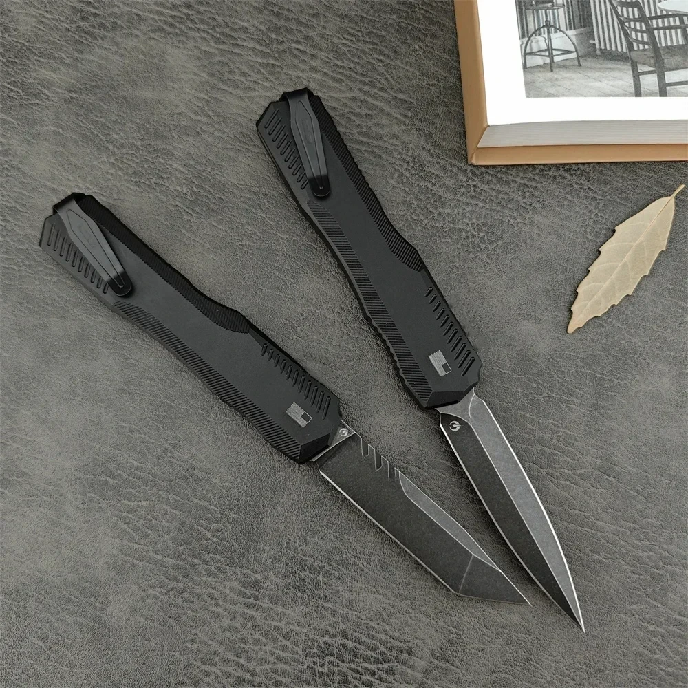 KS 9000 EDC Folding Pocket Knife D2 Blade T6 Aluminum Handle Durable High Hardness Utility Multi-purpose Camping Outdoor Knives