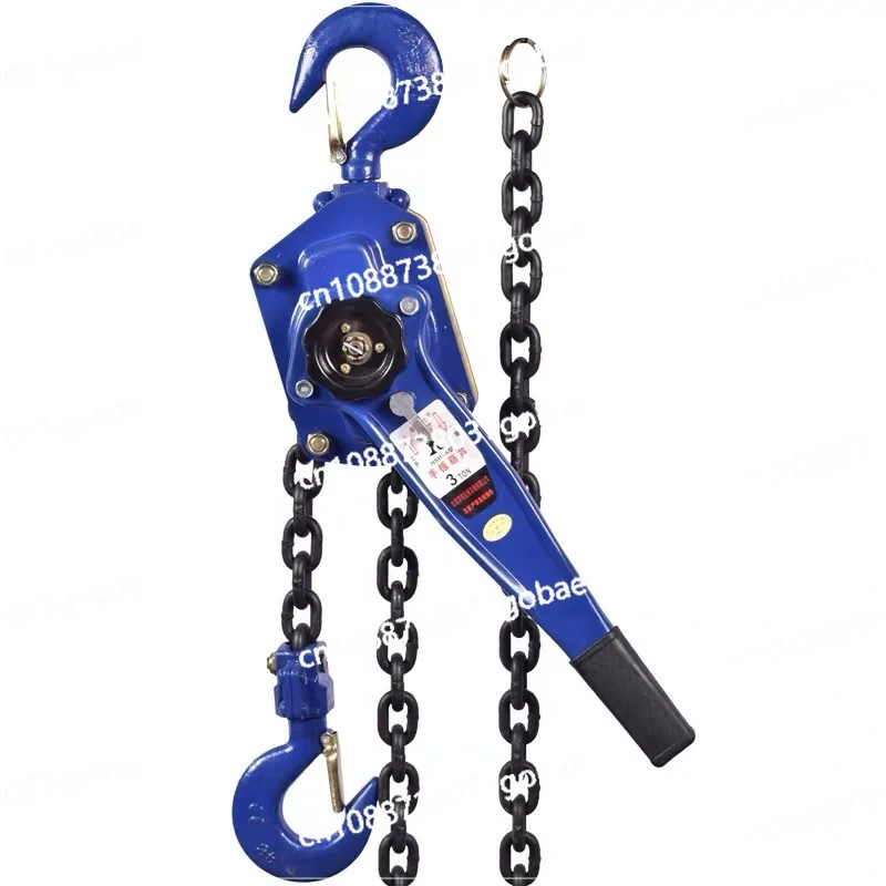 Hand Hoist Hand Hoist 0.75T1/2/3 Tons Hand Crane Manual Reversing Chain Tightener