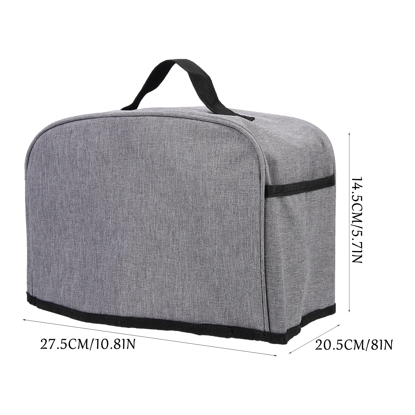 

Bread Maker Cover Lightweight Dustproof Durable Protective Sleeve for Bread Machine Toaster Cover with Storage Pouches Kitchen