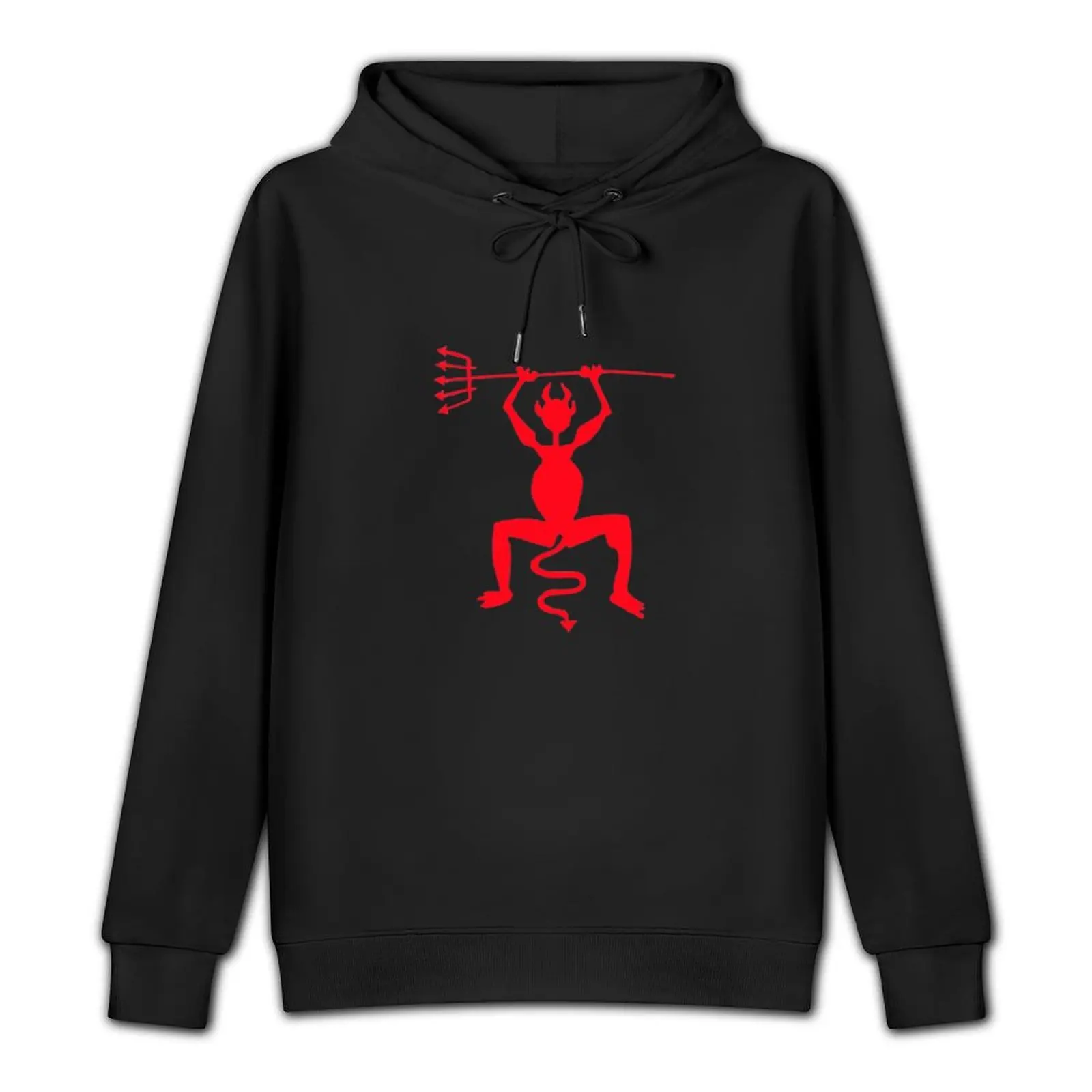 Lanzarote Fire Devil - Red Pullover Hoodie men clothing pullover hoodies