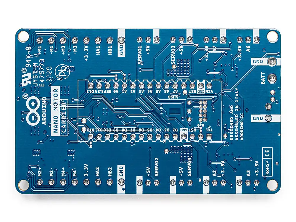 Arduino Nano Motor Carrier ABX00041 motori Nano 33 IoT estesi