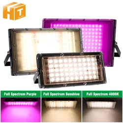 LED Grow Light Phyto Lamp 220V Full Spectrum For Greenhouse Hydroponic Plants 50W 100W 200W Growing Lamp Standing For Seedlings