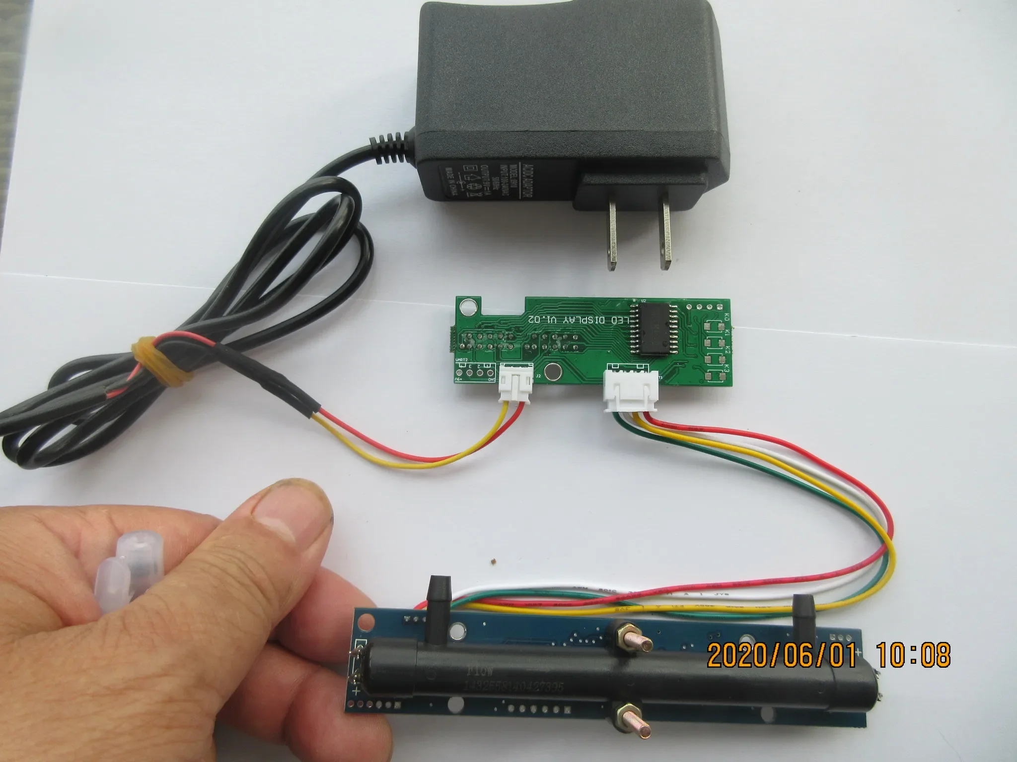 Ultrasonic Oxygen Concentration Sensor 20.5% - 95.6% + LED Display