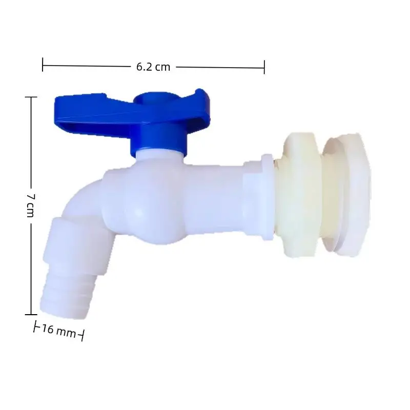 1 Set Tank Tap Adapter Valve Garden Quick Connect Valves Fittings Water Tanks Faucet Replacement