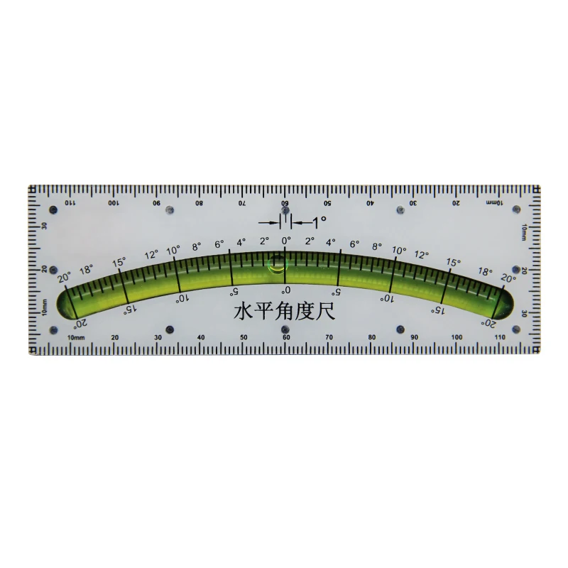 High-precision horizontal angle ruler portable horizontal bubble plastic level squaHigh-precision horire horizontal bubble level