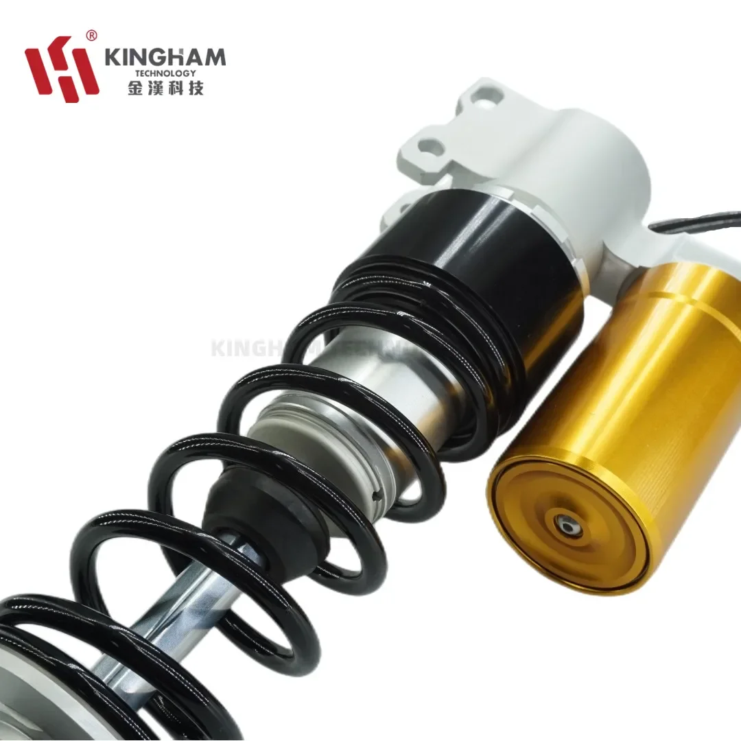 Motorcycle Suspension Applicable For Vespa Front Shock Absorber Double Adjustable Aluminum Made Customization OEM ODM