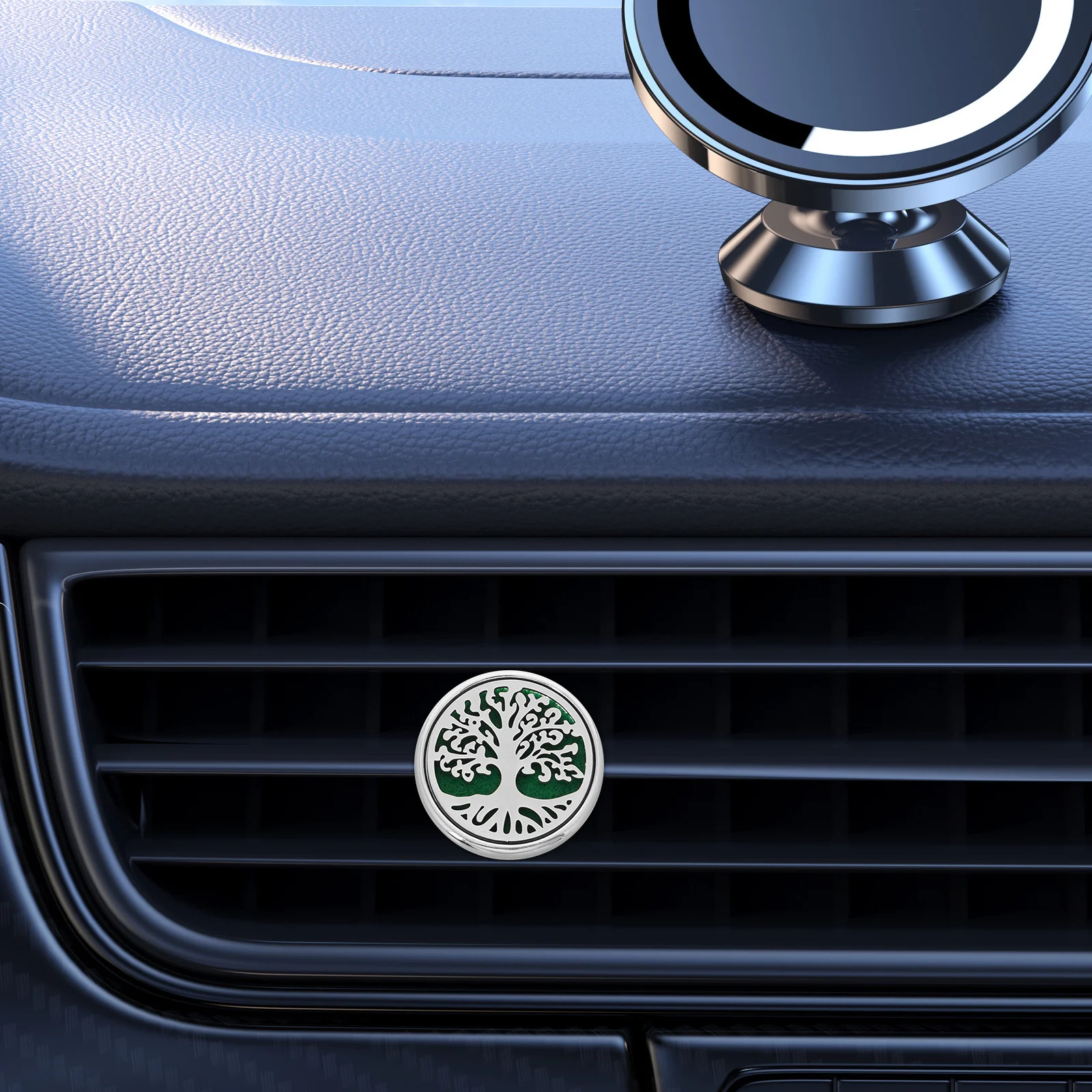 

Car Diffuser Vent Clip Hollow Design Tree Of Essential Oil Air Freshener For Car Interior Decor Accessory