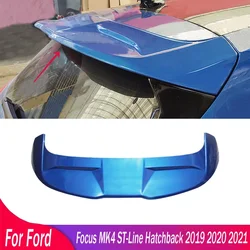 ST Tail Wing Fixed Wings ABS Auto Replacement Parts For Ford Focus MK4 ST-Line Hatchback 2019 2020 2021