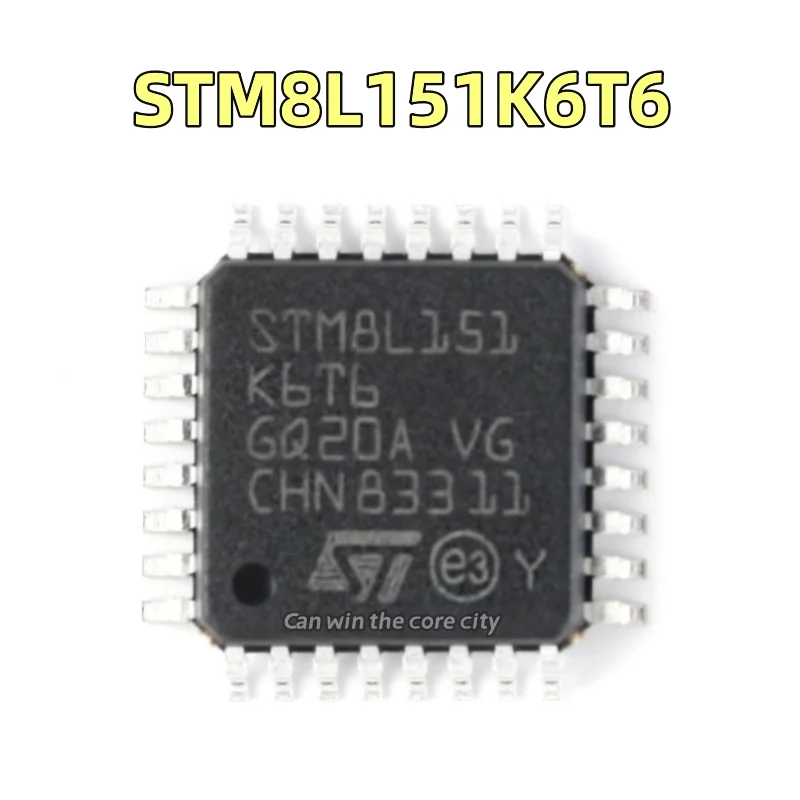 

10 pieces STM8L151K6T6 New original LQFP-32 patch STM8L151 8-bit microcontroller chip