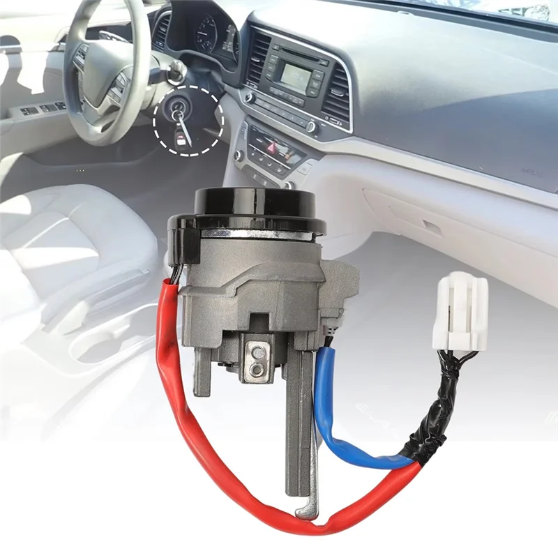 

A42M-81905F2230 Автомобильный цилиндр замка зажигания с ключами для Hyundai Elantra 2017 2018 2019 2020 81910F0000