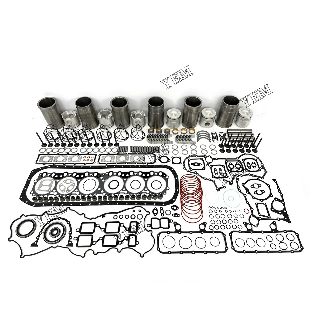 

New Aftermarket K13C Overhaul Kit Cylinder Liner Kit With Bearing Gasket Kit And Valve For Hino Engine.