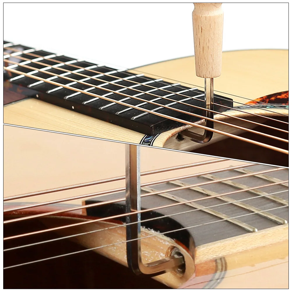 

3pcs Wrench 4Mm Truss Rod Adjustment Tool For Guitar Bass Neck Bridge Wooden Handle Guitar Accessory Music Instrument Tuning