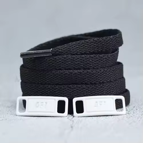 4Pcs AF1 Shoelaces Black White Flat laces and Shoe Decoration Suit Sneaker Shoelace Air Force one Shoes Accessories - Image 8