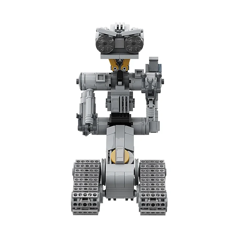 MOC Movie Shorted-Circuits Military Emotional Robot Building Set Block Astroed Toy Johnnyed 5 Robots Brick for KIds Gift Model