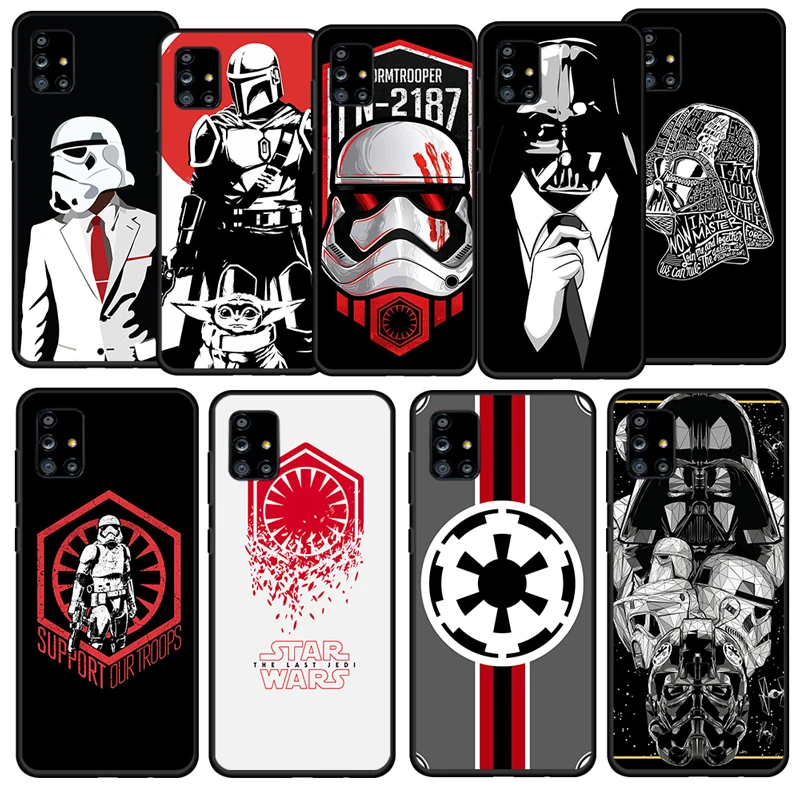 

Star Wars Robot Heroes For Samsung Galaxy A52S A72 A71 A52 A51 A12 A32 A21S 4G 5G Soft TPU Silicone Gel Black Phone Case Fundas