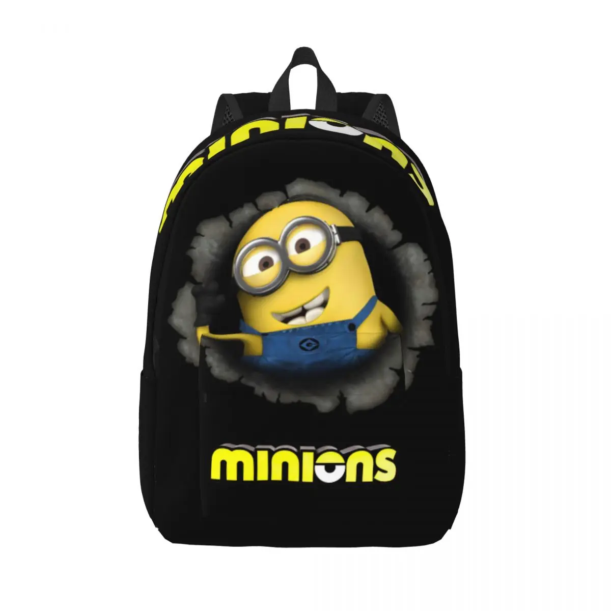 Multi-Function Top Comedy Movie Storage Bag For Work Office Retro Washable Minions Students Rucksack Back To School Gift