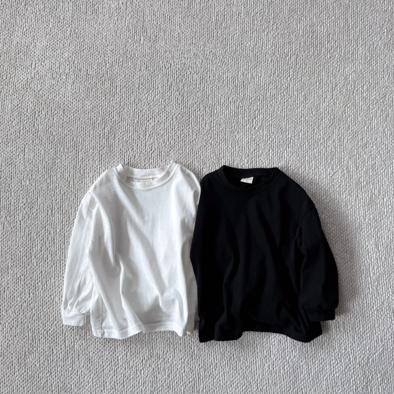 

2025 Autumn New Children Long Sleeve T Shirts Boys Girls Solid Shirts Baby Cotton Tee Kids Casual Tops Toddler Clothes