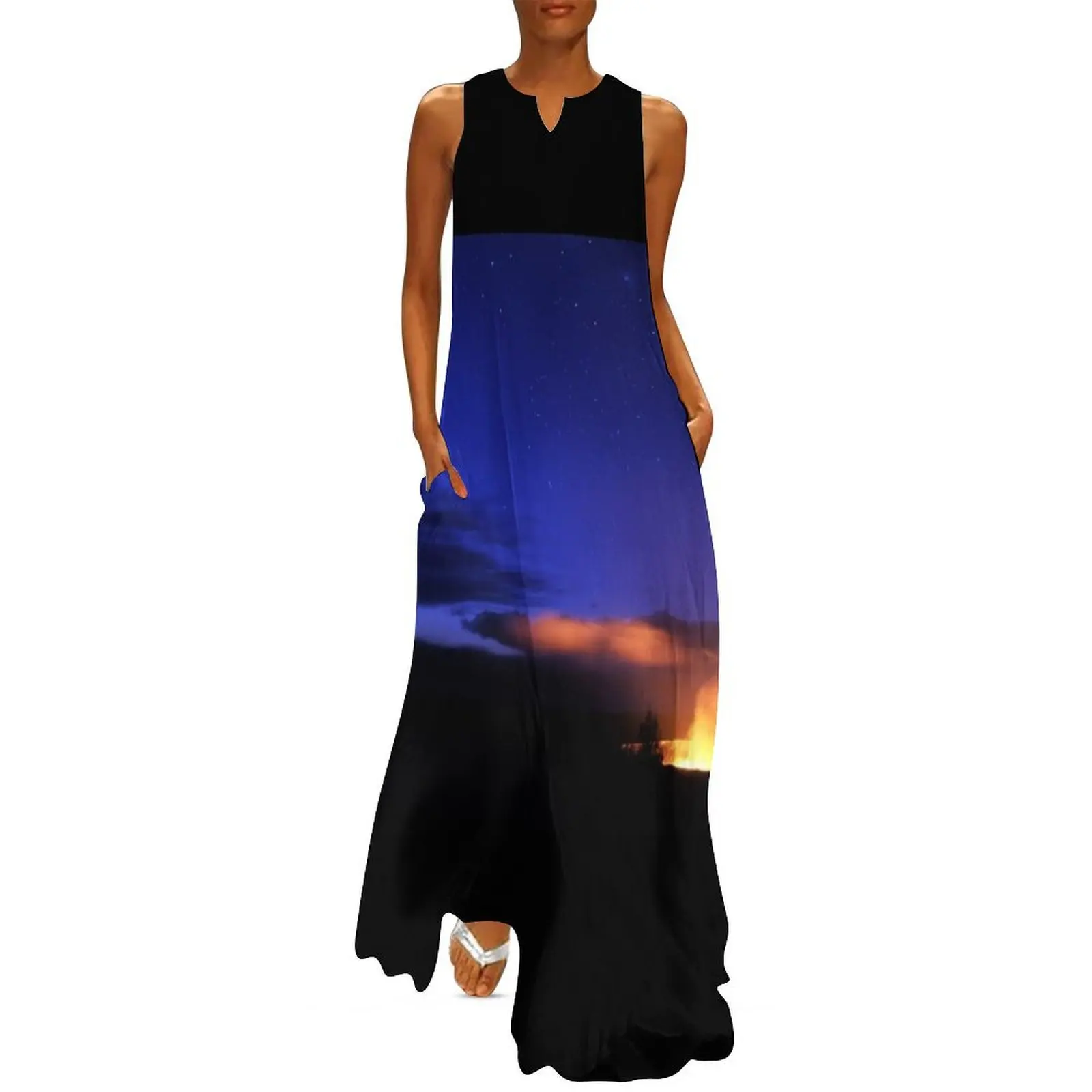 

Dawn at Kilauea Crater Long Dress women evening dress women formal occasion dresses summer dress for women 2025