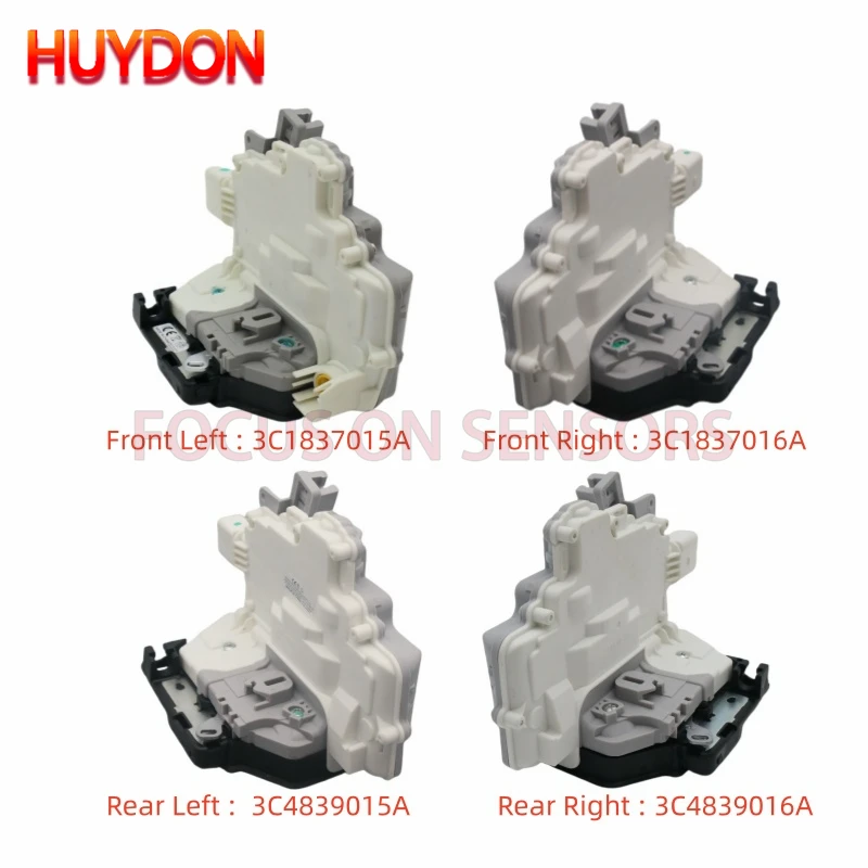 Actionneur de serrure de porte avant et arrière 3C1837015A 3C1837016A pour Volkswagen Passat Touareg Audi A4 A5 Q5 Q7 TT 3C4839015A 3C4839016A