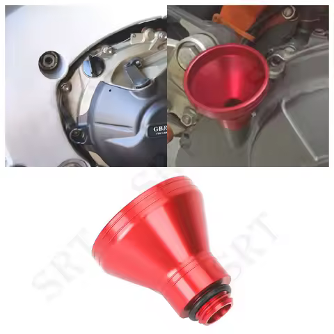 Fits for Honda CBR1000RR CBR 1000RR 900RR FIREBLADE SP SP2 2000-2020 Motorcycle Engine Oil Filler 20MM Aluminum Alloy Funnel