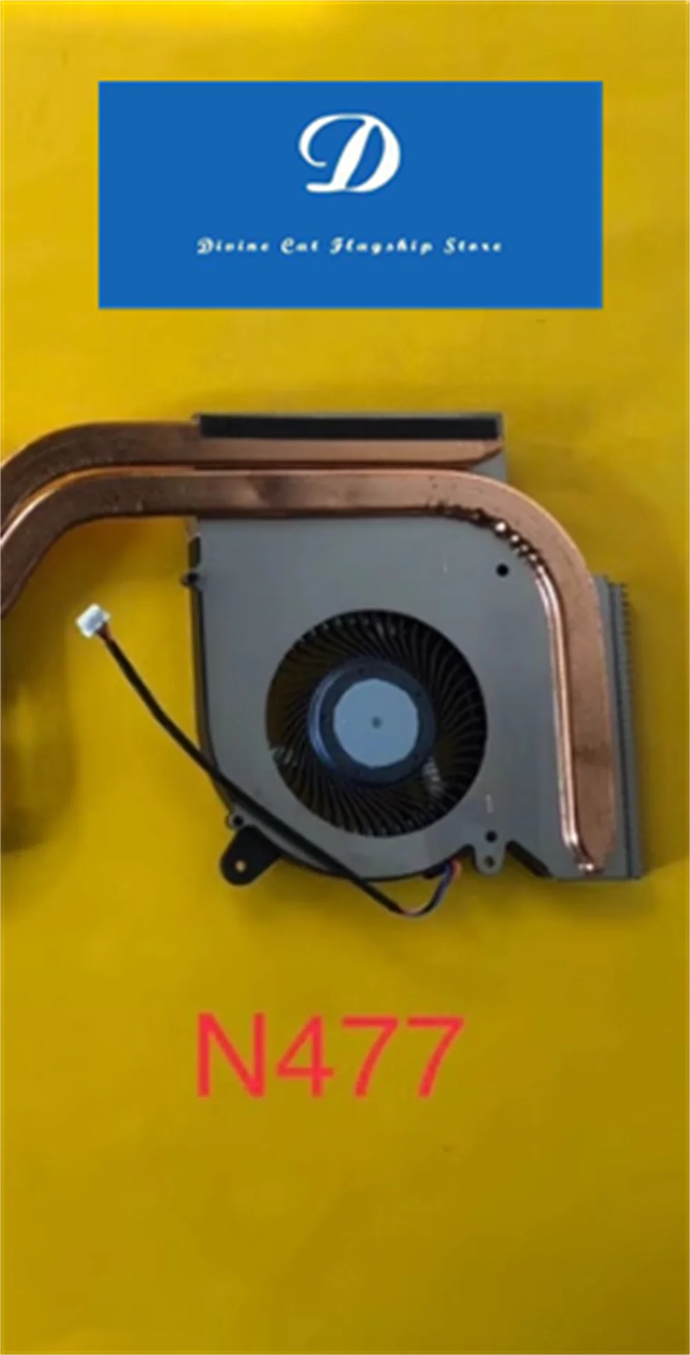 New FOR MSI Warrior 66 GF76 GF66 GL66 N460 N477 17 Inch Heat Dissipation Module Fan