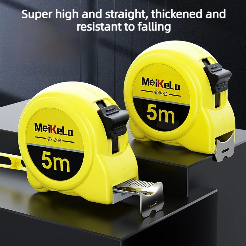Stainless Steel Tape  Measure High Precision Heavy Duty Retractable Measuring Tape for Construction Woodworking and Daily Use