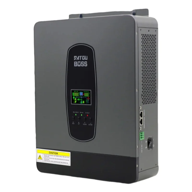 DATOUBOSS 3000W 24V zu 230V Reiner Sinus-Wechselrichter mit MPPT-Laderegler, netzunabhängiger Hybrid-Wechselrichter für Zuhause