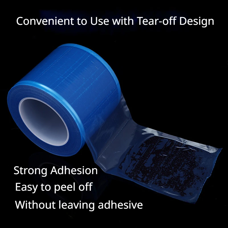 Tattoo Equipment Cleaning Barrier Film Convenient to Use with Tear-off Design Self-adhesive Leaves No Residue upon Removal