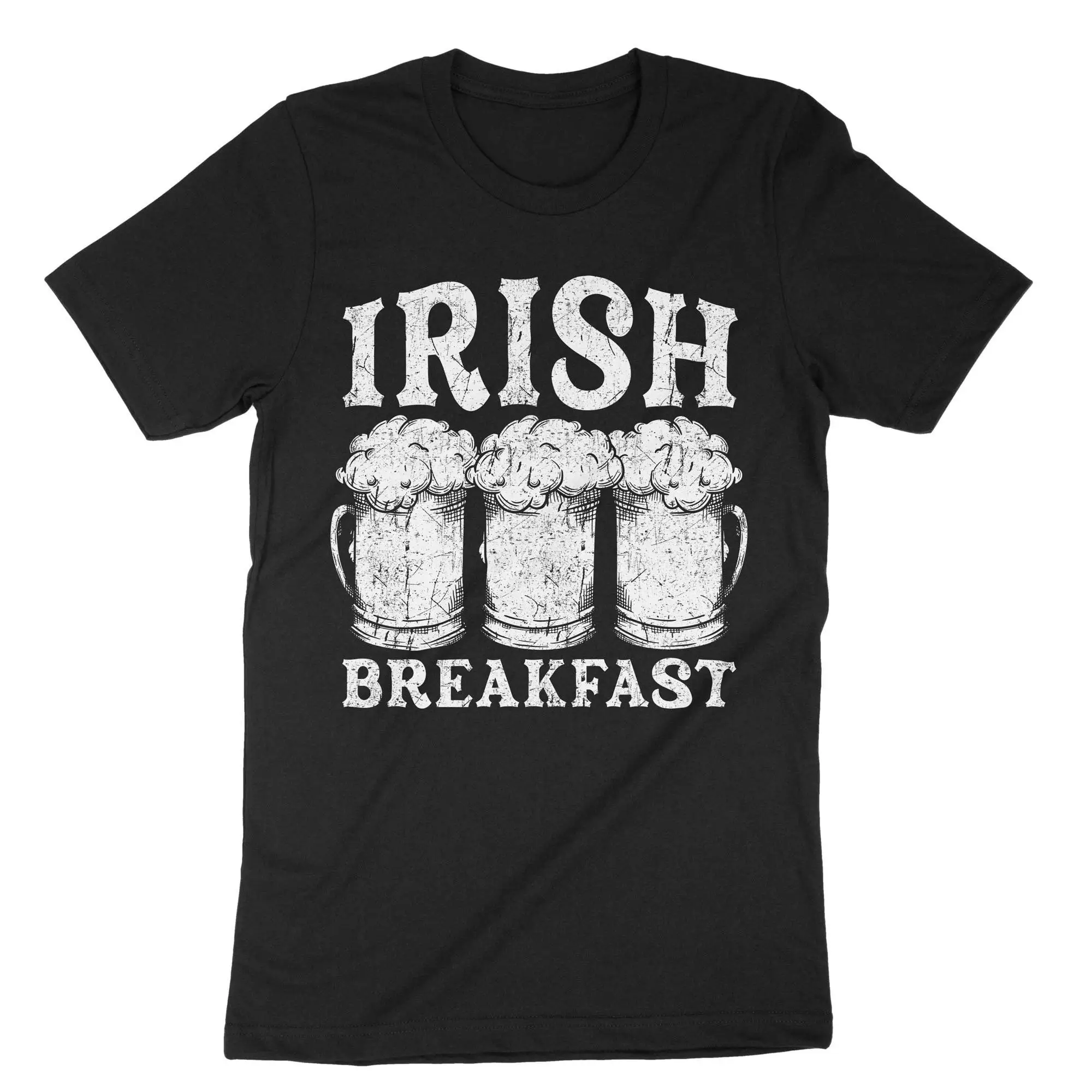 Camiseta de cerveza de desayuno irlandés, amante del Día de San Patricks, marido y papá