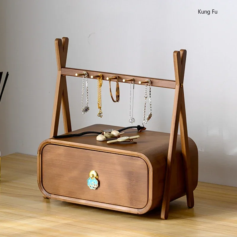 

High-End Jewelry Storage Holders Earrings Hair Accessories Large Capacity Dressing Table Entry Key Organization Rack