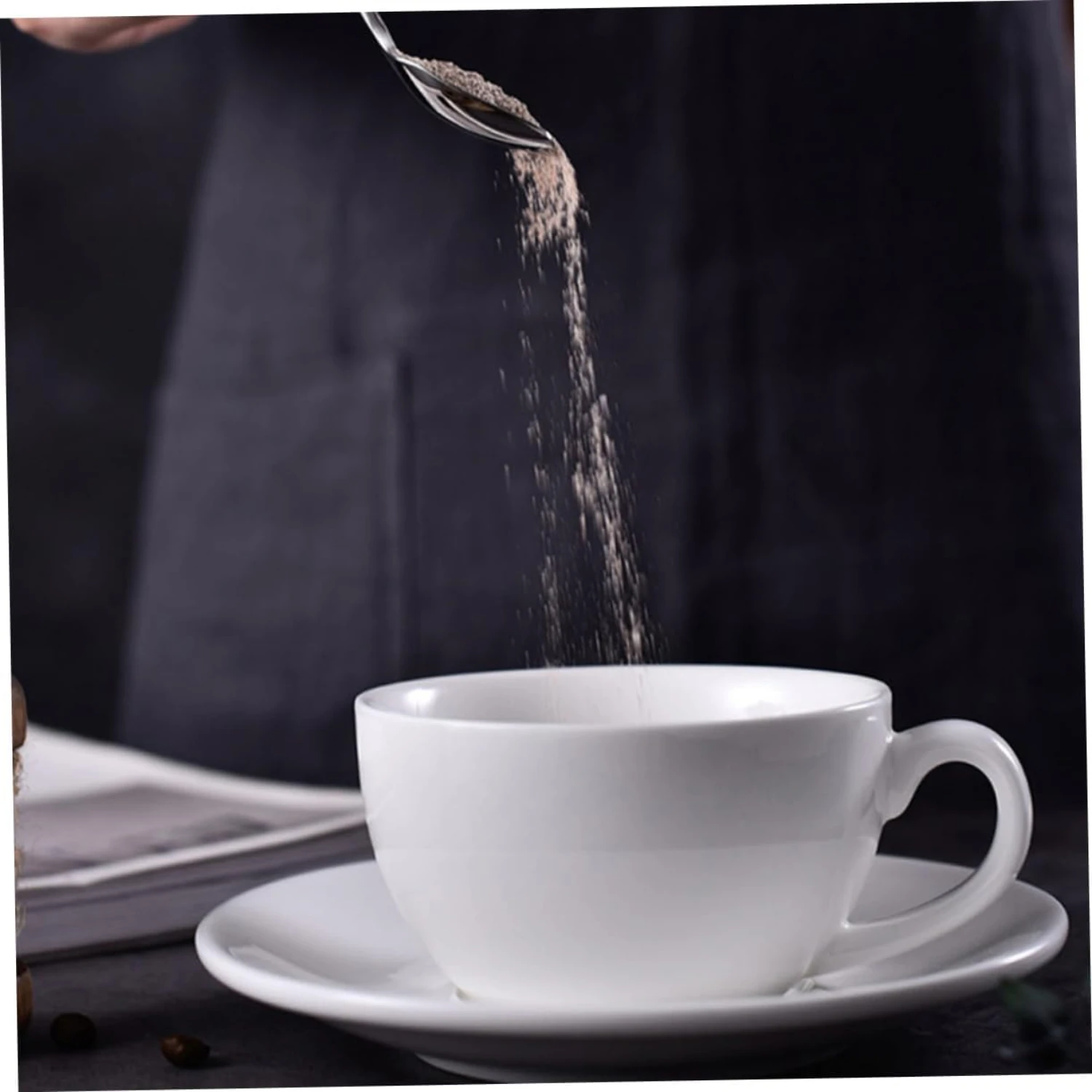 gant and sophisticated coffee cups with saucers - perfect for enjoying your favorite hot beverages in style. Made from high-qual