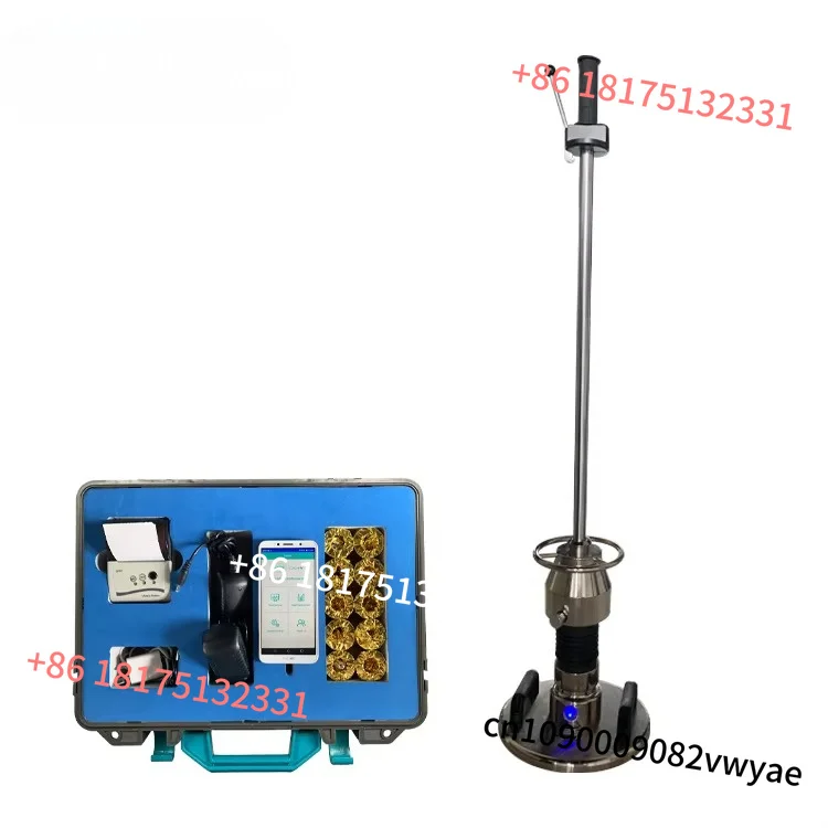 Lightweight Drop Weight Tester EVD Value Soil Test For Sale
