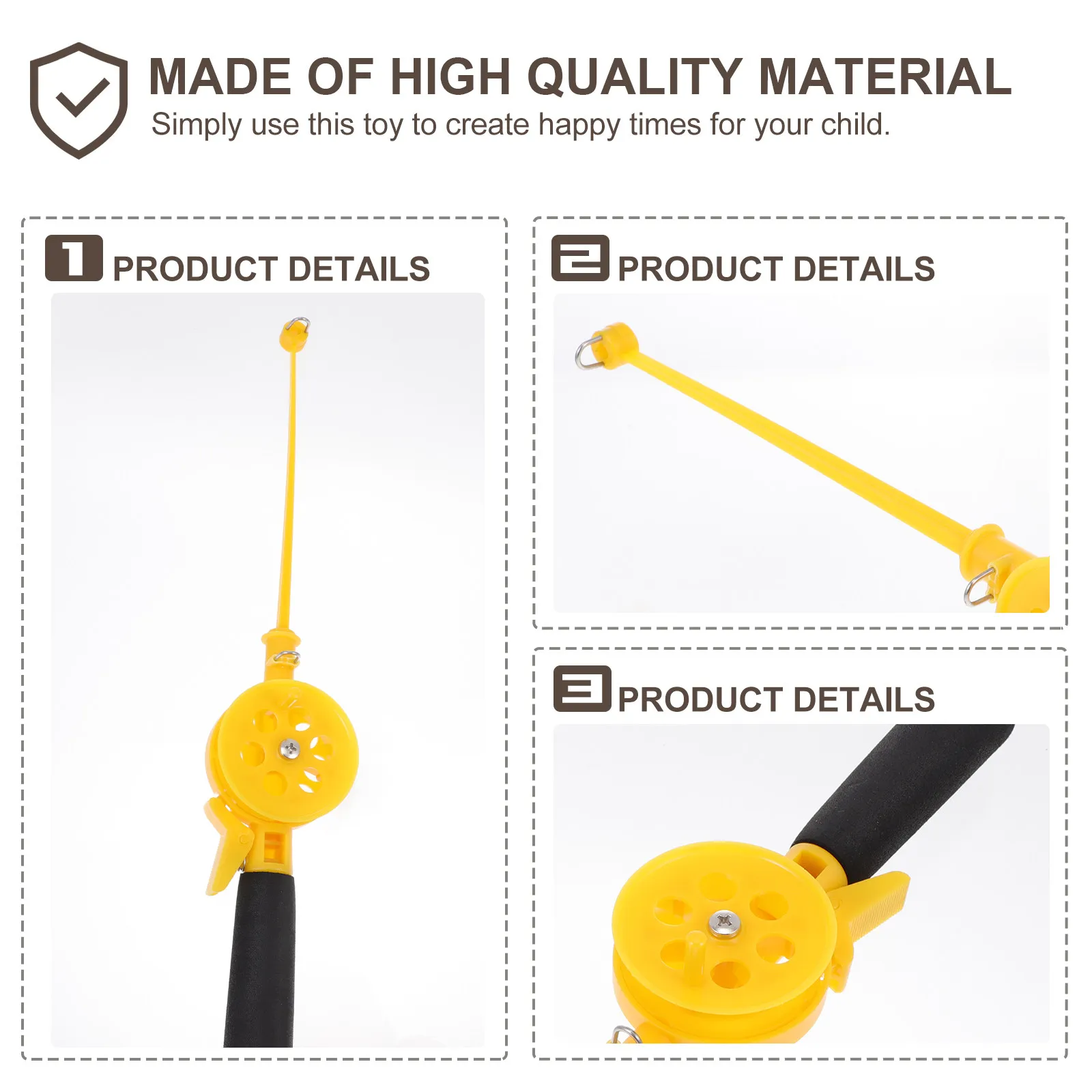 

Пластиковая удочка, легкая, компактная, короткая, для зимней рыбалки на открытом воздухе, 1 шт.